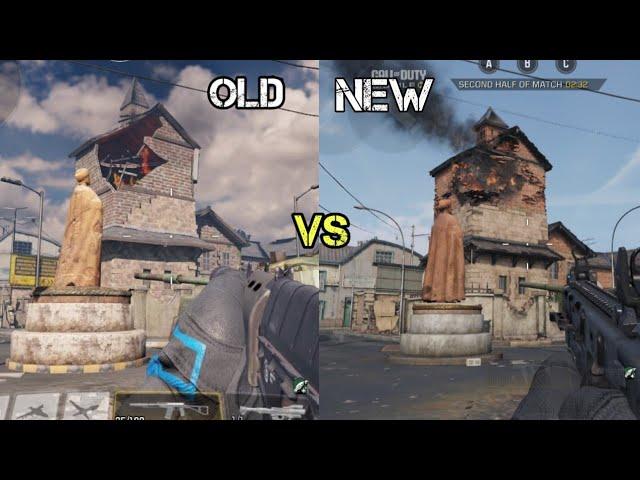 Standoff map Season 4 update OLD vs New Comparison in COD Mobile | Call of Duty Mobile