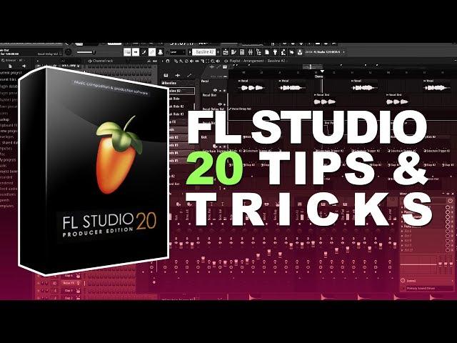 FL Studio 20 TIPS & TRICKS! (FL Studio 20 Walkthrough)