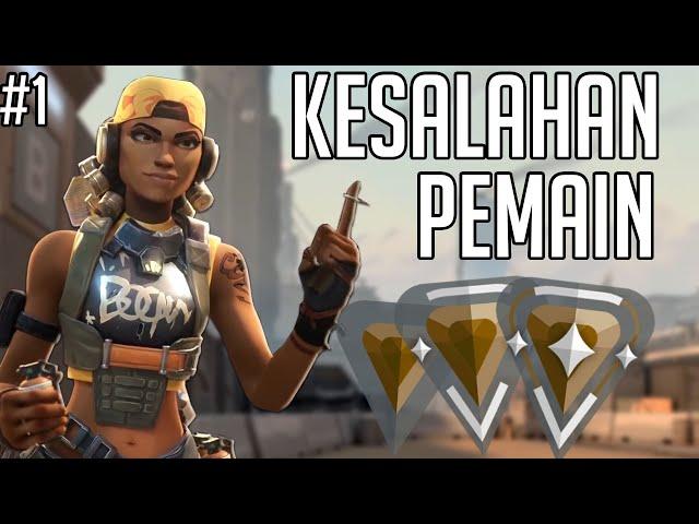 KESALAHAN Pemain BRONZE (Dan Cara Lawannya) - VALORANT From Zero #1