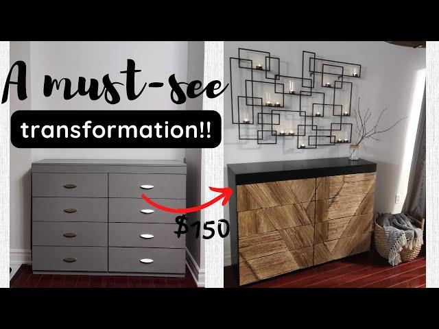 $150 DIY EXTREME Dresser Makeover (VS. $3000 Designer Inspo): WHICH IS BETTER?!?