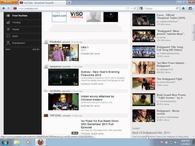 how to remove recommended videos from youtube, how to delete the history in youtube 2012