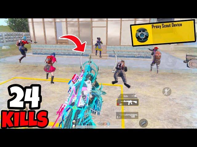 I Teleported Behind Enemies Using NEW Proxy Device in BGMI • (24 KILLS) • BGMI Gameplay