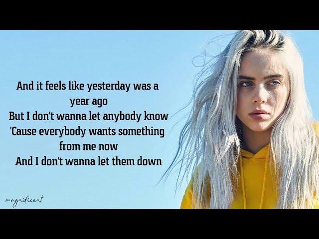 Billie Eilish - everything i wanted (Lyrics)