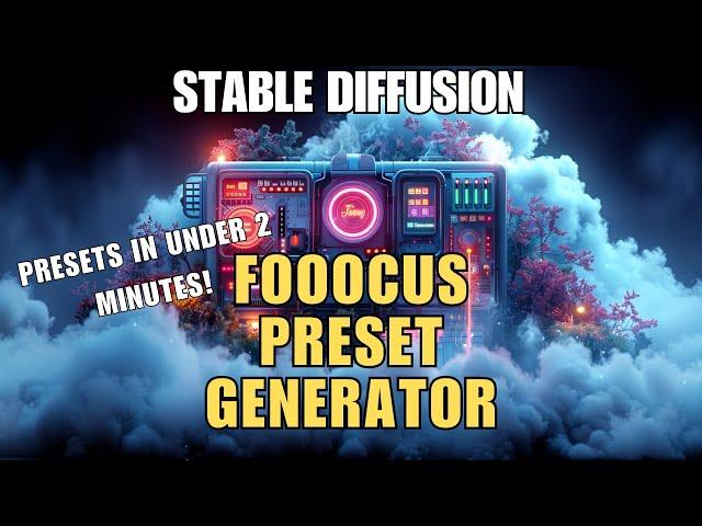 Fooocus Presets Made Fast and Easy!