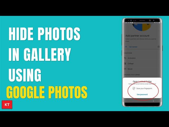 How to hide photos present in the gallery of any Android device with Google Photos