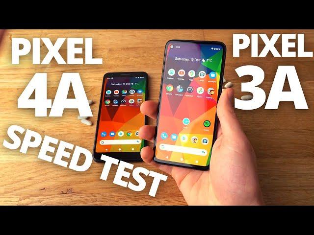 Google Pixel 4A VS Pixel 3A - SPEED TEST & Performance Review.