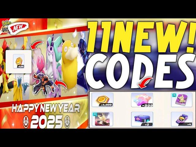 ️NEW!!UPDATE!!️ALL WORKING CODES FOR POKEMON UNITE JANUARY 2025(ROBLOX)-Pokemon unite codes 2025|