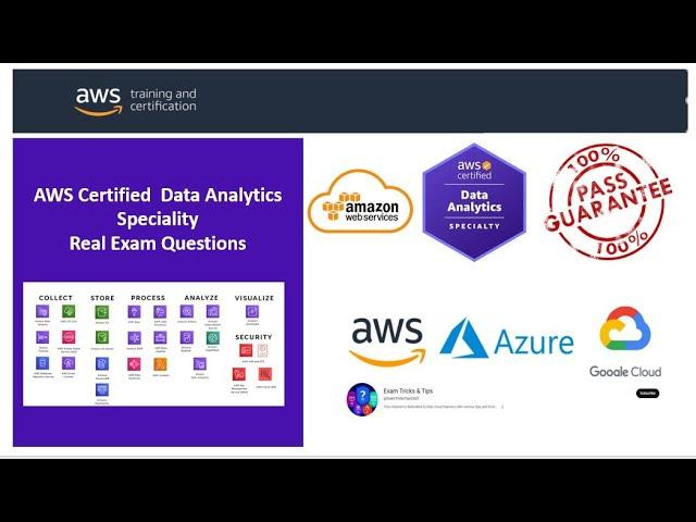 Ep 01 - AWS Data Analytics Speciality DAS-C01 Practice Exam Questions