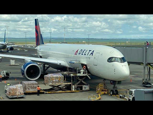 Auckland (AKL) ~ Los Angeles (LAX)  - Delta Airlines - Airbus A350-900 - Full Flight