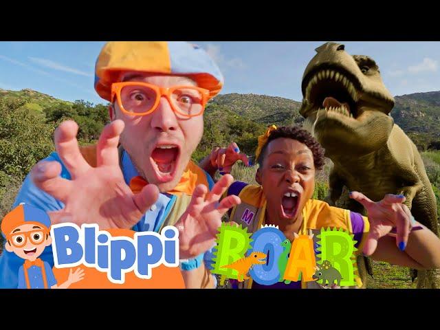 Dino Dance Song | Brand New BLIPPI and MEEKAH Science Songs for the Family