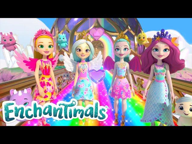 Enchantimals Meet the Royals  | Rainbow Domes and Royal Tea Parties! | Ep 14 & 15 | @Enchantimals