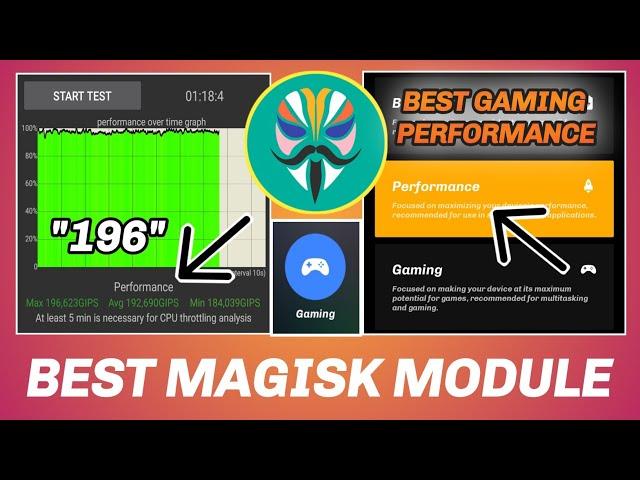 Best Magisk Gaming Module All Phones And All Android Versions No More Freezing And Crashing!