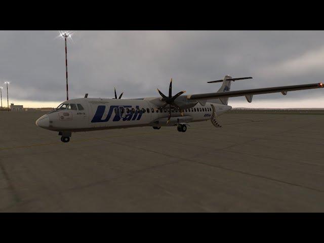 Екатеринбург - Самара. Полет в VATSIM. ATR 72-500. X-Plane 11.