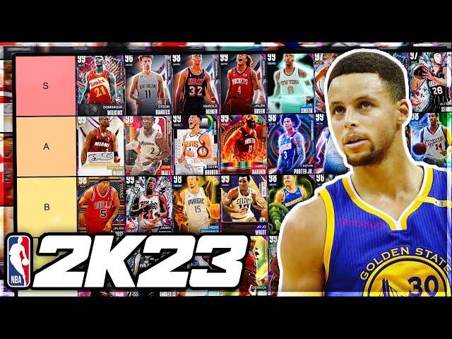 RANKING THE BEST POINT GUARDS IN NBA 2K23 MyTEAM! (TIER LIST)