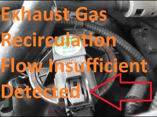 Causes and Fixes: Exhaust Gas Recirculation Flow Insufficient Detected (OBDII codes P0400 to P0408)