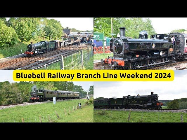 Bluebell Railway Branch Line Weekend 2024