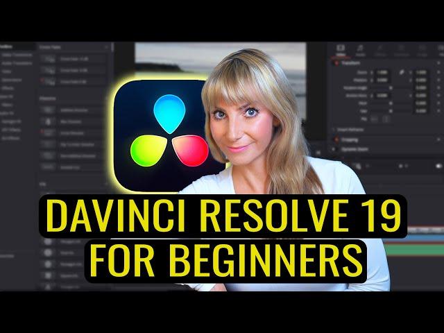 DaVinci Resolve 19 CRASH COURSE for Beginners (FREE VERSION) Learn How To Edit Videos FAST