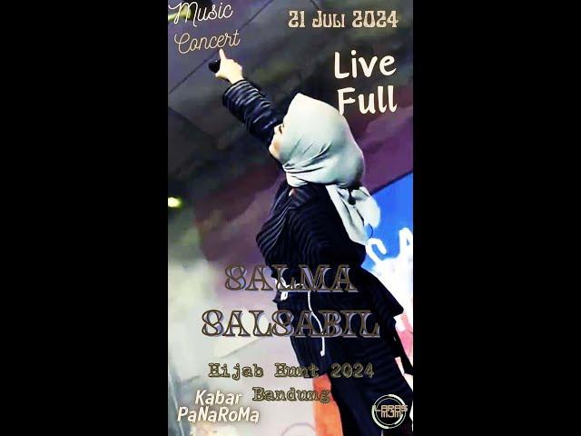 Live Full Salma Salsabil at Hijab Hunt 2024 Emeron, Bandung - Trans Studio Mall, Musik Panaroma