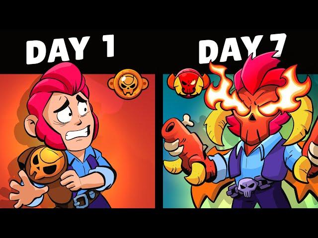 I Played Brawl Stars NEW Ranked Mode for 7 Days...