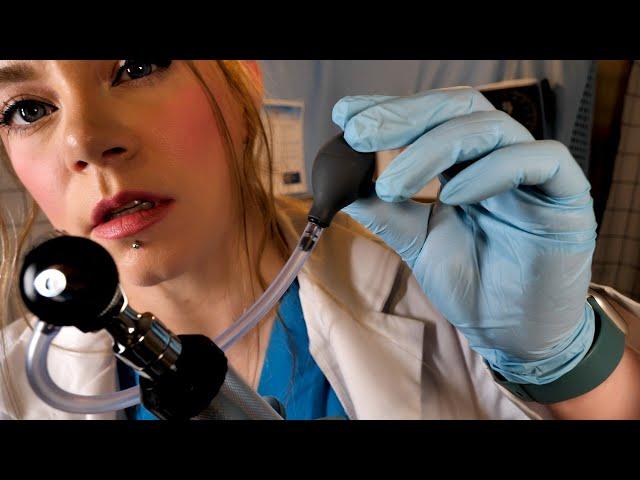 ASMR Hospital Audiologist Hearing Testing & Ear Exam