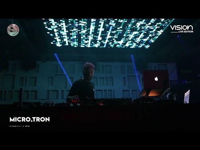 MICRO.TRON Live set. Visuals VJ/JT (Marc Houle warm up)