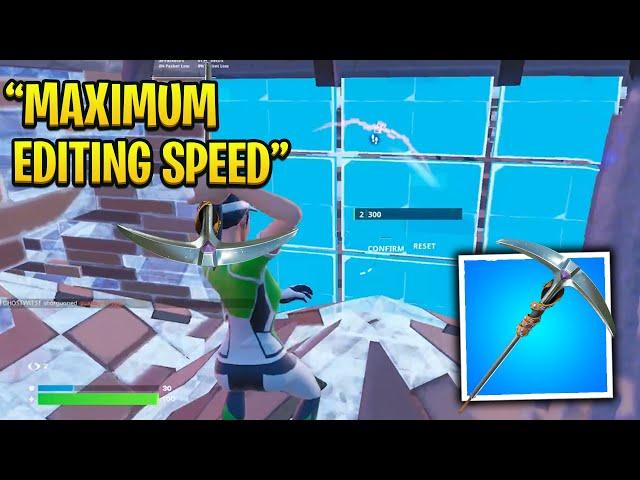 Pxlarized Flexing Maximum Editing Speed with RARE Pickaxe