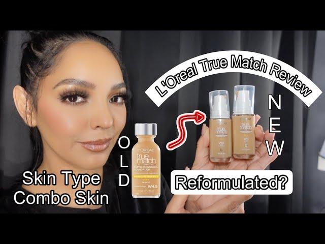 NEW L’Oréal True Match Foundation | Combo Skin REVIEW & WEAR TEST! It has a PUMP