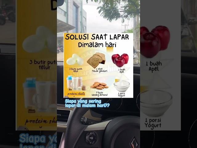 Solusi saat lapar di malam hari #tipssehat #infokesehatan #medicine #informasikesehatan #shorts