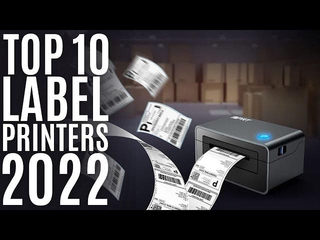 Top 10: Best Thermal Label Printers of 2022 / USB Label Maker Machine, Shipping Label Printer