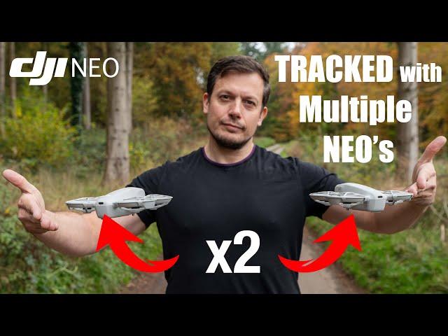 Being Tracked by 2 or 3 DJI Neo's?  - Mostly pointless, but so much fun!