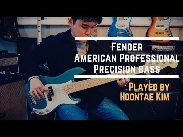 Fender American Professional Precision Bass, Played by Hoontae Kim