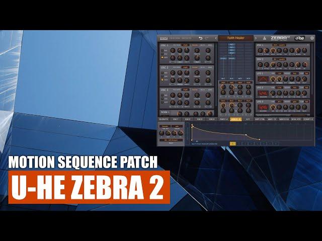 U-He Zebra 2 - Building a sequence patch