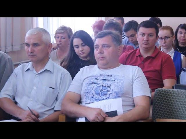 Аппаратное совещание в администрации города Горловка 30.07.2019