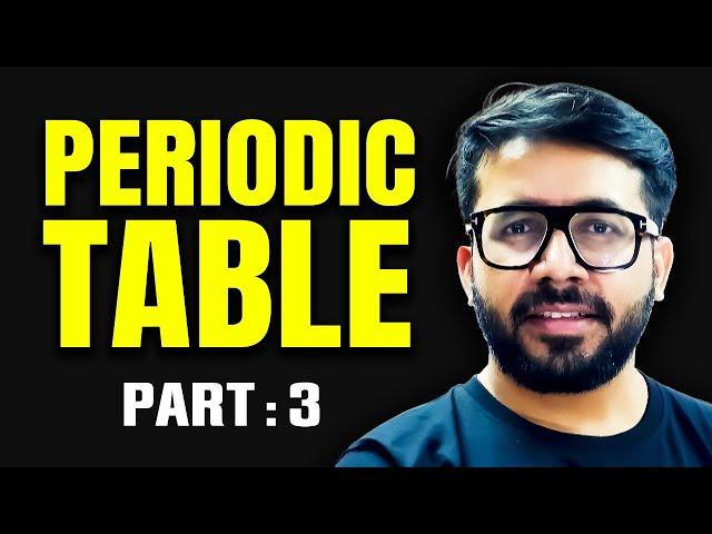 PERIODIC TABLE CHAPTER 3 | ELECTRONIC CONFIGURATION TRICK, IDENTIFICATION OF PERIOD, BLOCK, GROUP