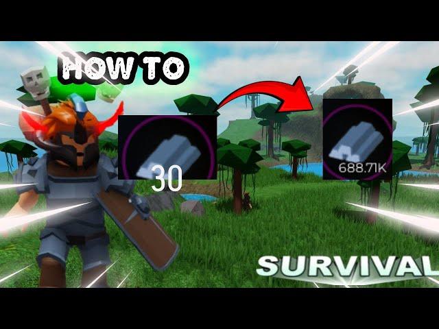 How to dupe in the survival game roblox! (PATCHED)