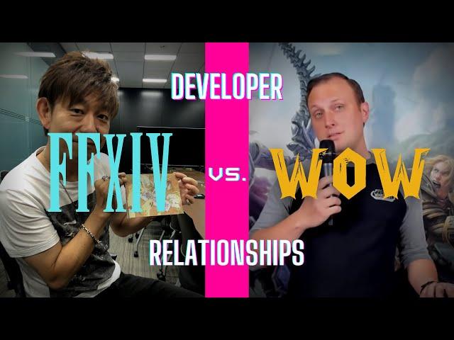 Developer Relationships in FFXIV vs. WoW