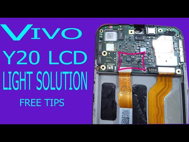VIVO Y20 DISPLAY LIGHT PROBLEM SOLUTION