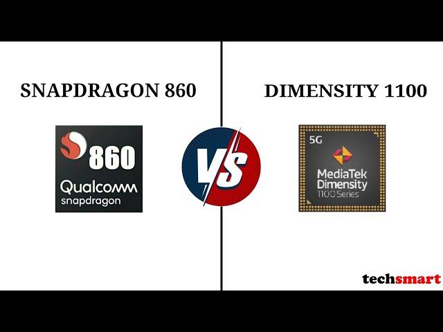 Snapdragon 860 vs Dimensity 1100 specs