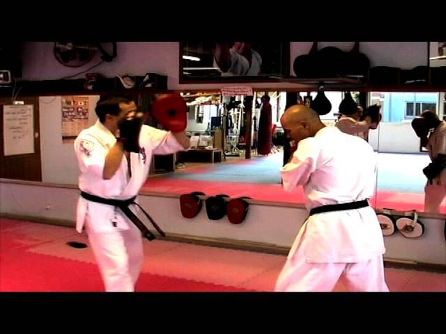Shihan Mark Tyson Training at the Bondi Junction Dojo with Sensei Sklavos