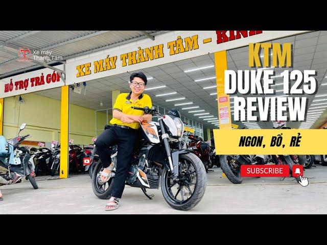 NÓNG | KTM Duke 125 lướt mới về tại Xe Máy Thành Tâm. Ngon Bổ Rẻ