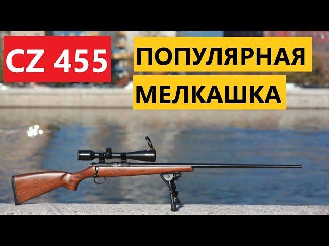  CZ-455 ХОРОШИЙ МАЛОКАЛИБЕРНЫЙ КАРАБИН.