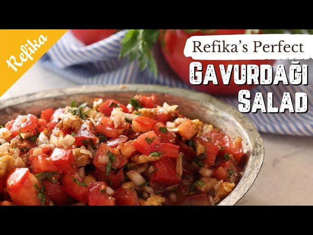 Everyone in Turkey Loves This Salad! | Gavurdağı: Perfect Mediterranian Appetizer | The BEST Version