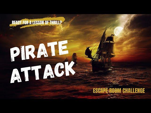 Science digital escape room challenge: Pirate attack intro video