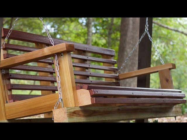 DIY Porch Swing Build - How To