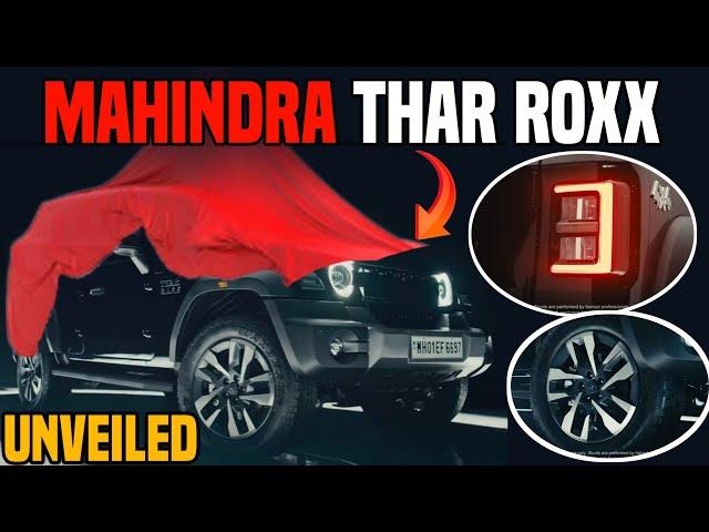 Finally Mahindra Thar Roxx Officially Unveiled | Thar 5 Door Is Here With New Looks And Features