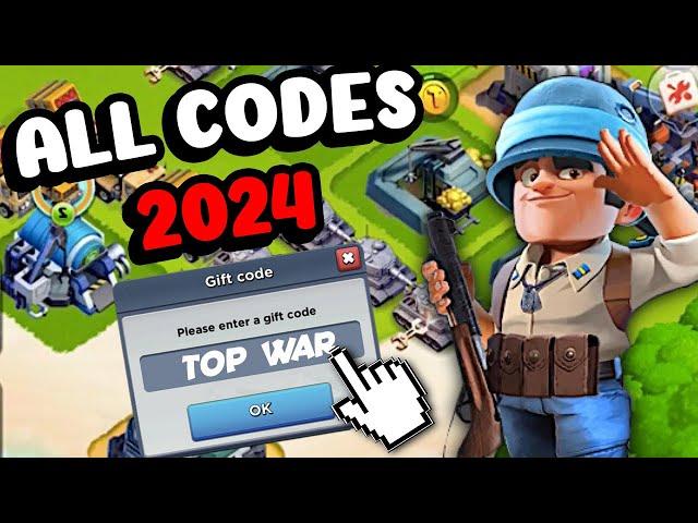 Top War Codes - Top War Gift Code 2024 - Top War Battle Game Gift Codes