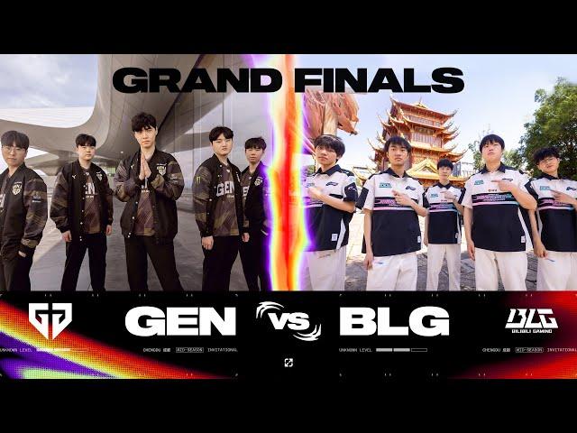 GEN vs. BLG 매치 하이라이트 | 결승전 | 2024 MSI