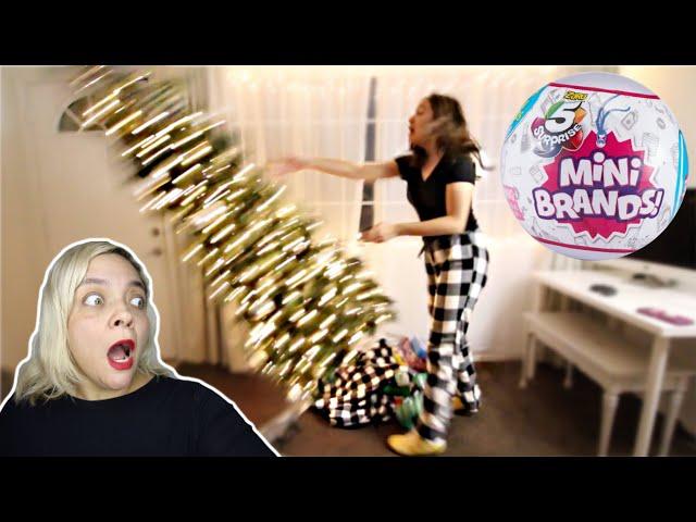 MINI BRANDS MELTDOWN! Daughter Ruins CHRISTMAS!