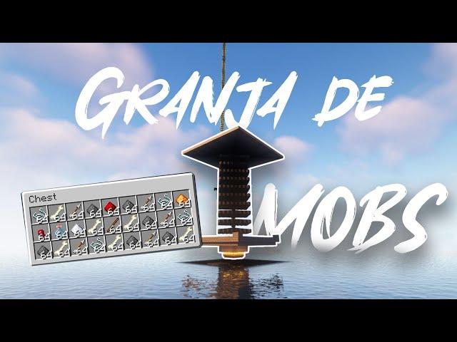 INCREIBLE GRANJA de MOBS MASIVA *AUTOMATICA* | Tutorial Minecraft Java 1.21