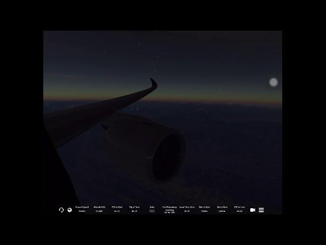 Infinite flight training server livestream Heathrow to Singapore Redo